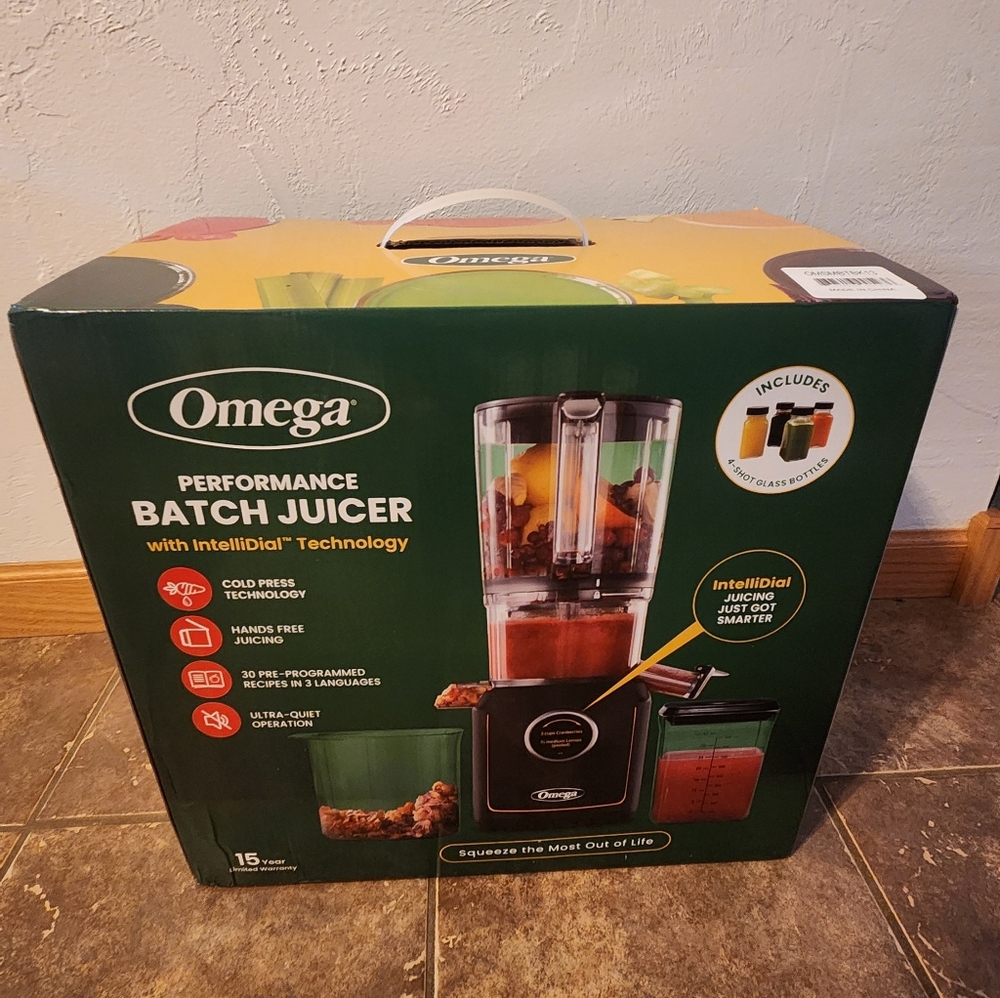 Omega Performance Batch Juicer New